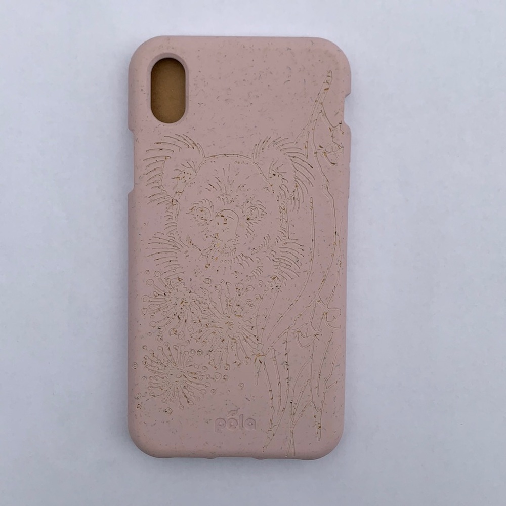 NEW Pink Koala Sustainable Pela iPhone case